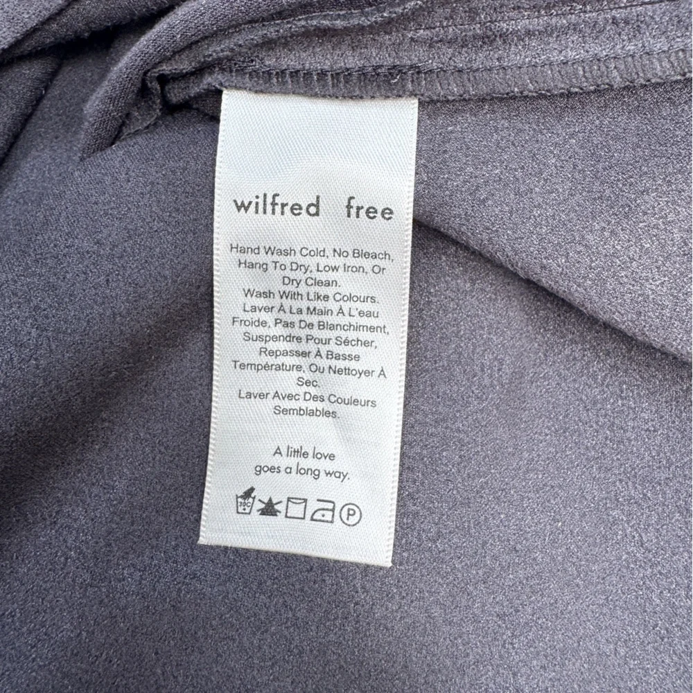 Wilfred Free People Charcoal Gray vivienne Dress - Picture 6 of 6